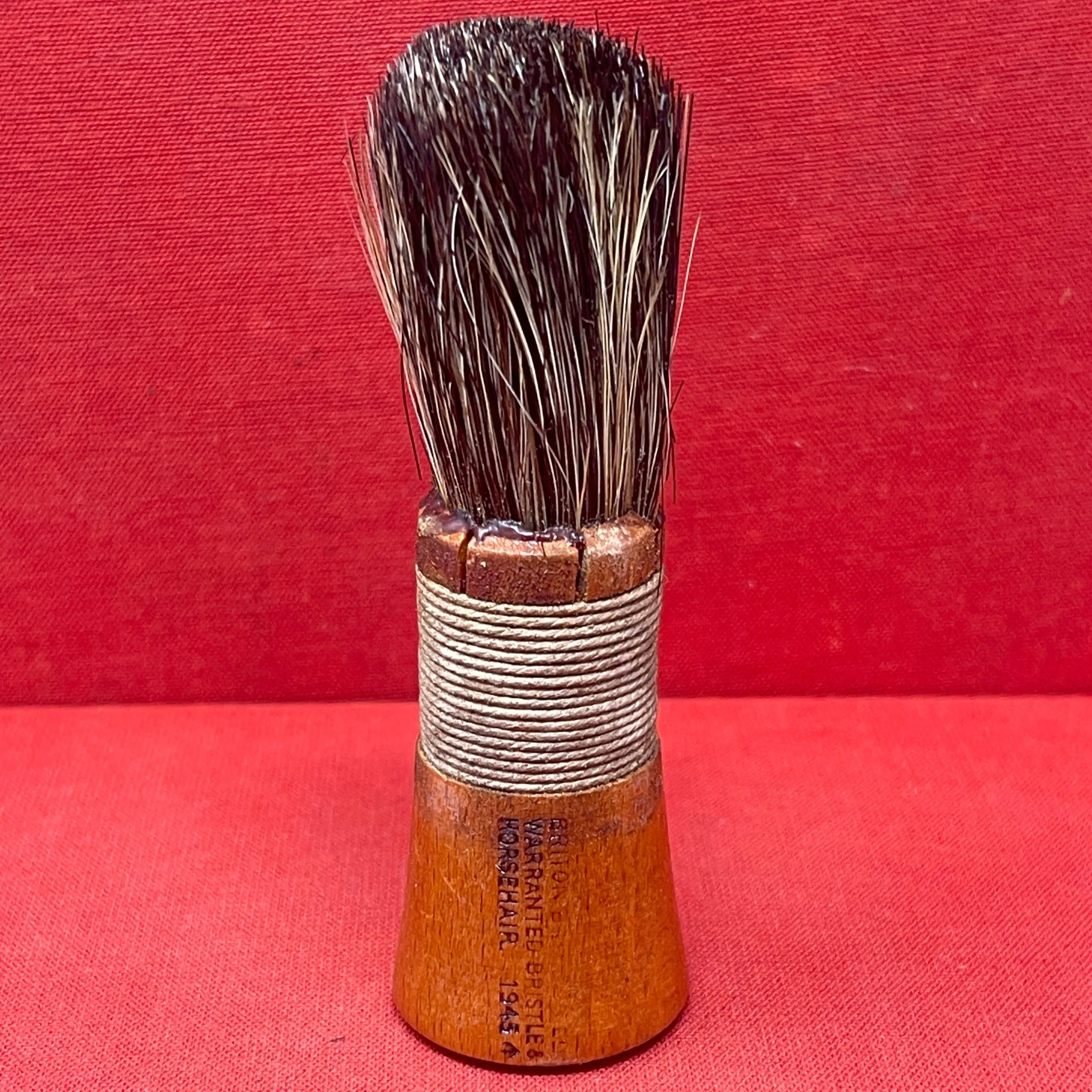 WW2 British Army 1945 dated Briton Shaving Brush (Original)