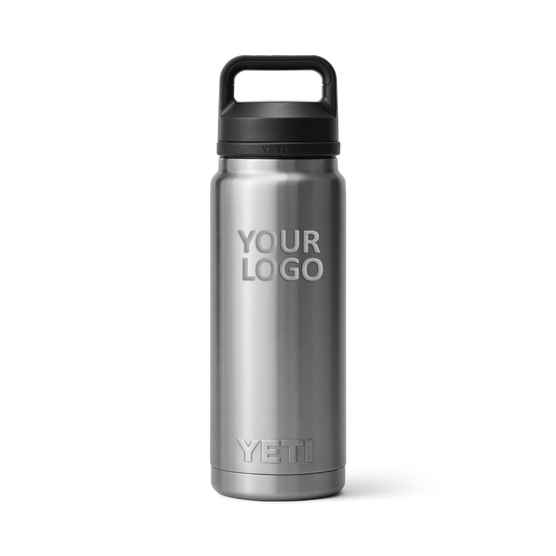 YETI Custom 26 Oz Rambler Bottles with Chug Cap, Stainless