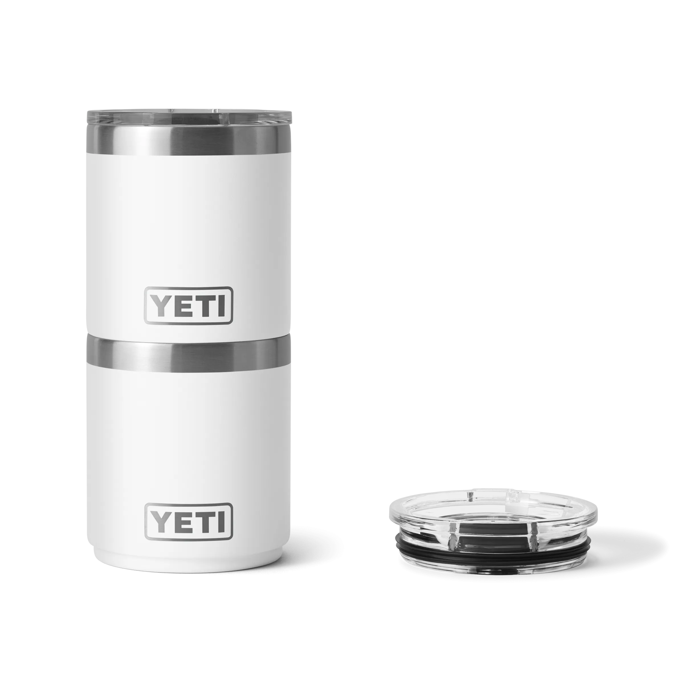 Yeti Rambler 10oz/295ML Stackable Lowball 2.0 With Magslider Lid - White