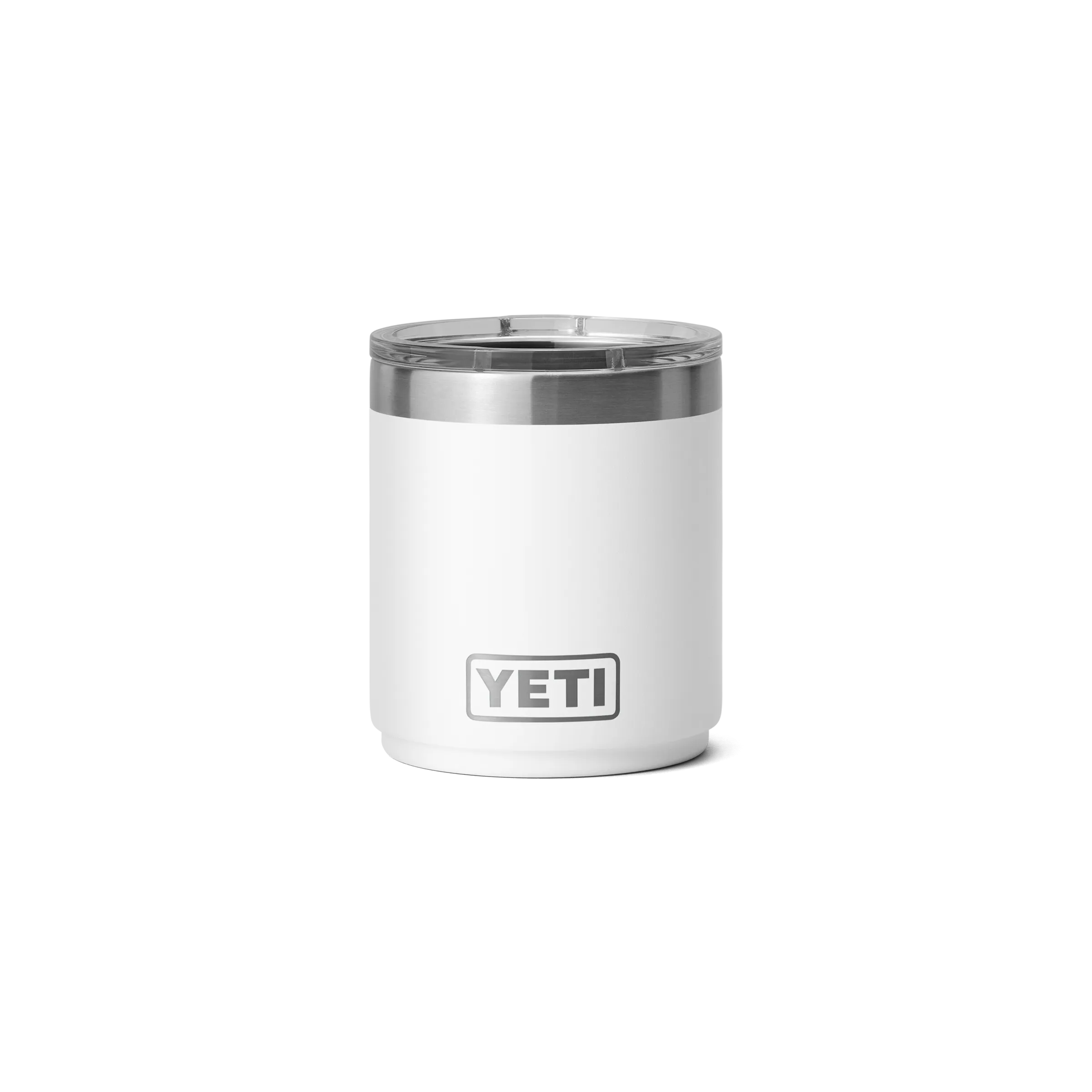 Yeti Rambler 10oz/295ML Stackable Lowball 2.0 With Magslider Lid - White