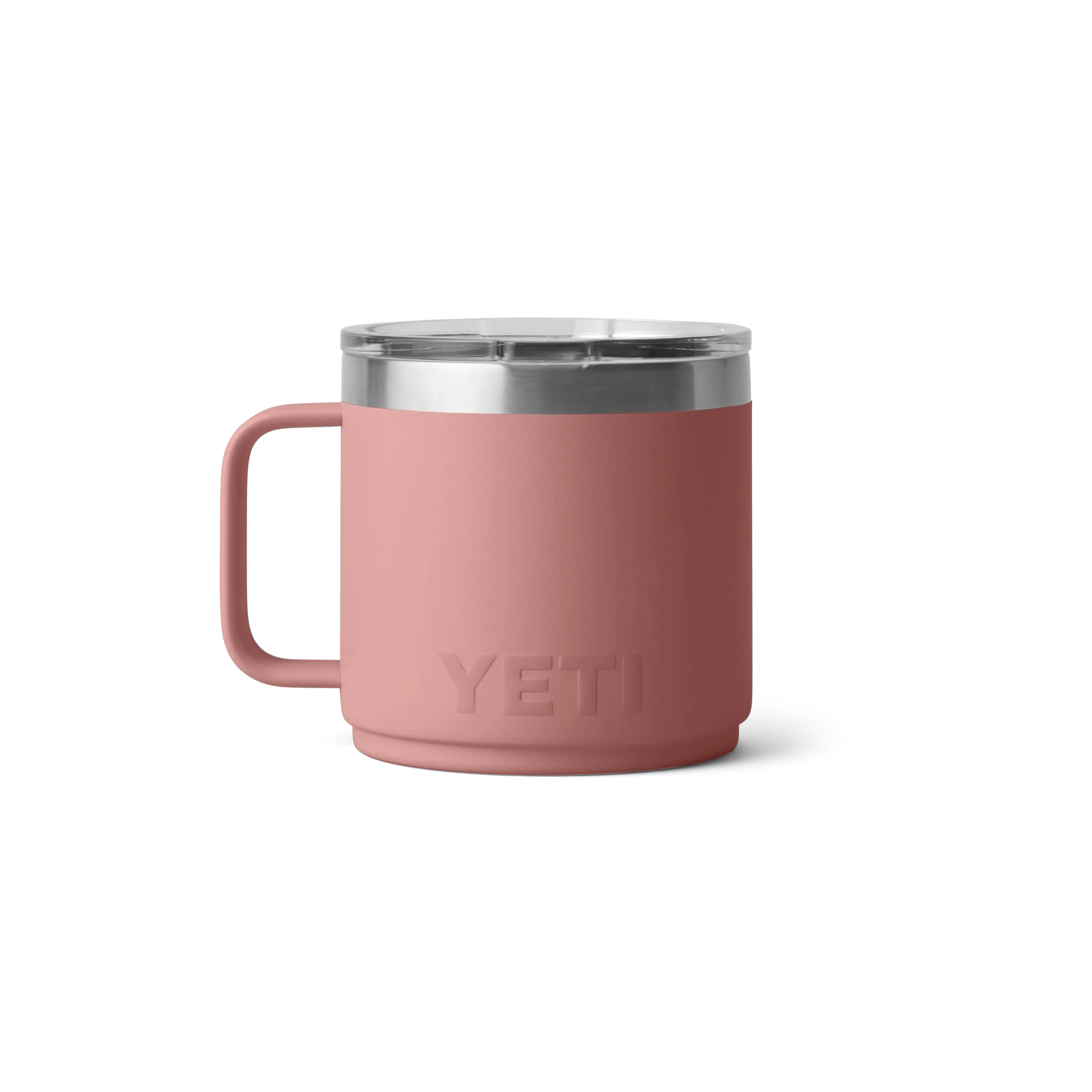 Yeti Rambler 14oz/414ml Stackable Mug 2.0 with Magslider Lid - Sandstone Pink