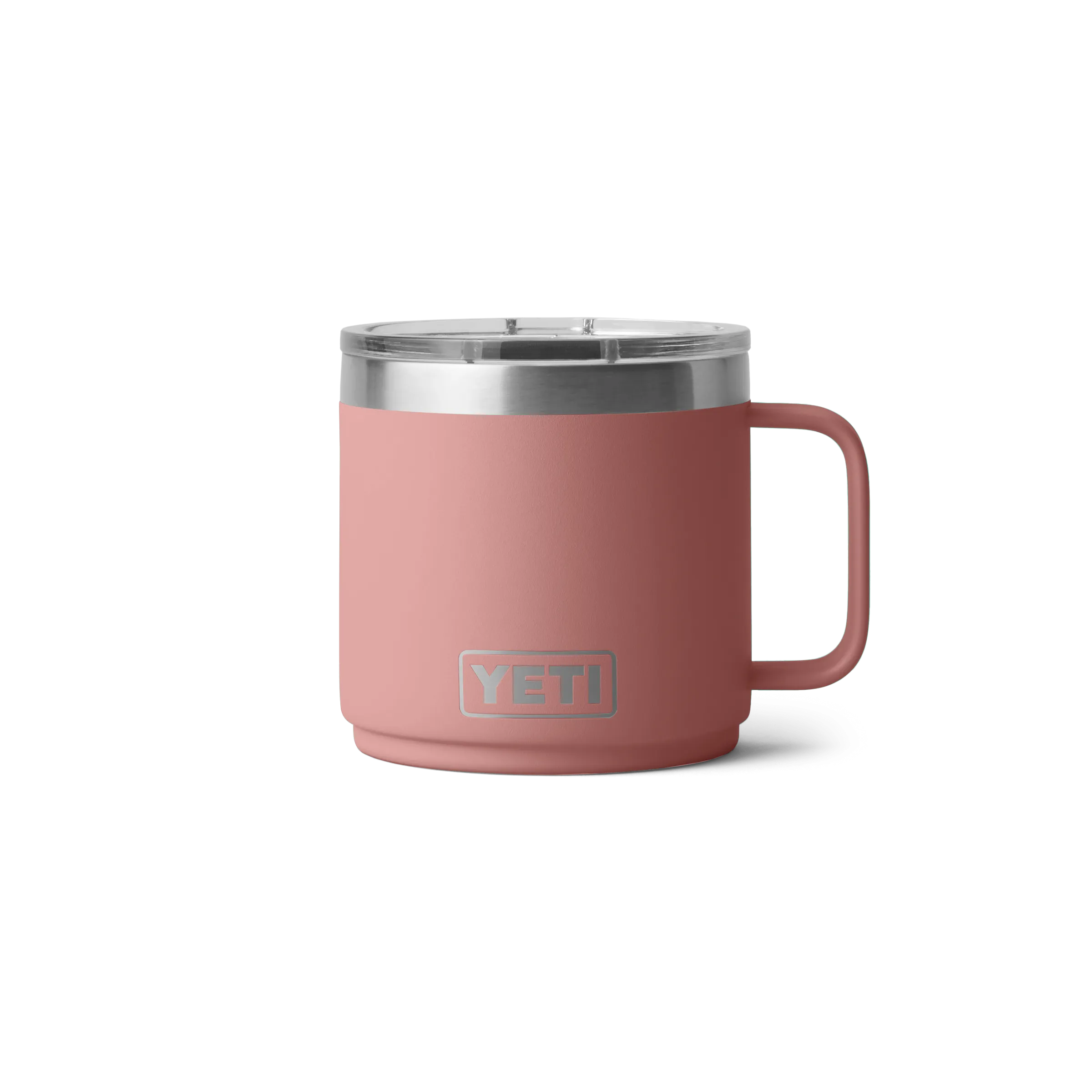 Yeti Rambler 14oz/414ml Stackable Mug 2.0 with Magslider Lid - Sandstone Pink