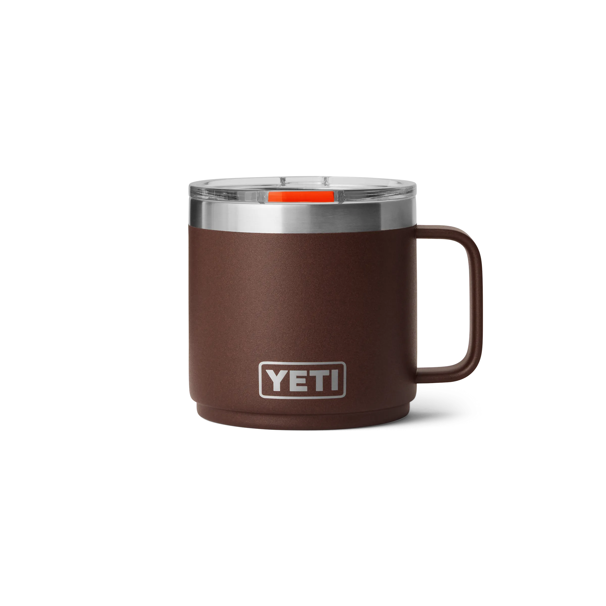 Yeti Rambler 14oz/414ml Stackable Mug 2.0 with Magslider Lid - Wetlands Brown