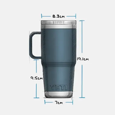 Yeti Rambler 20oz Travel Mug